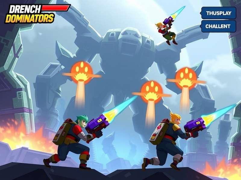 Drench Dominators Multiplayer